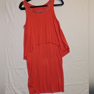 Juicy Couture Asymmetrical Orange Sundress